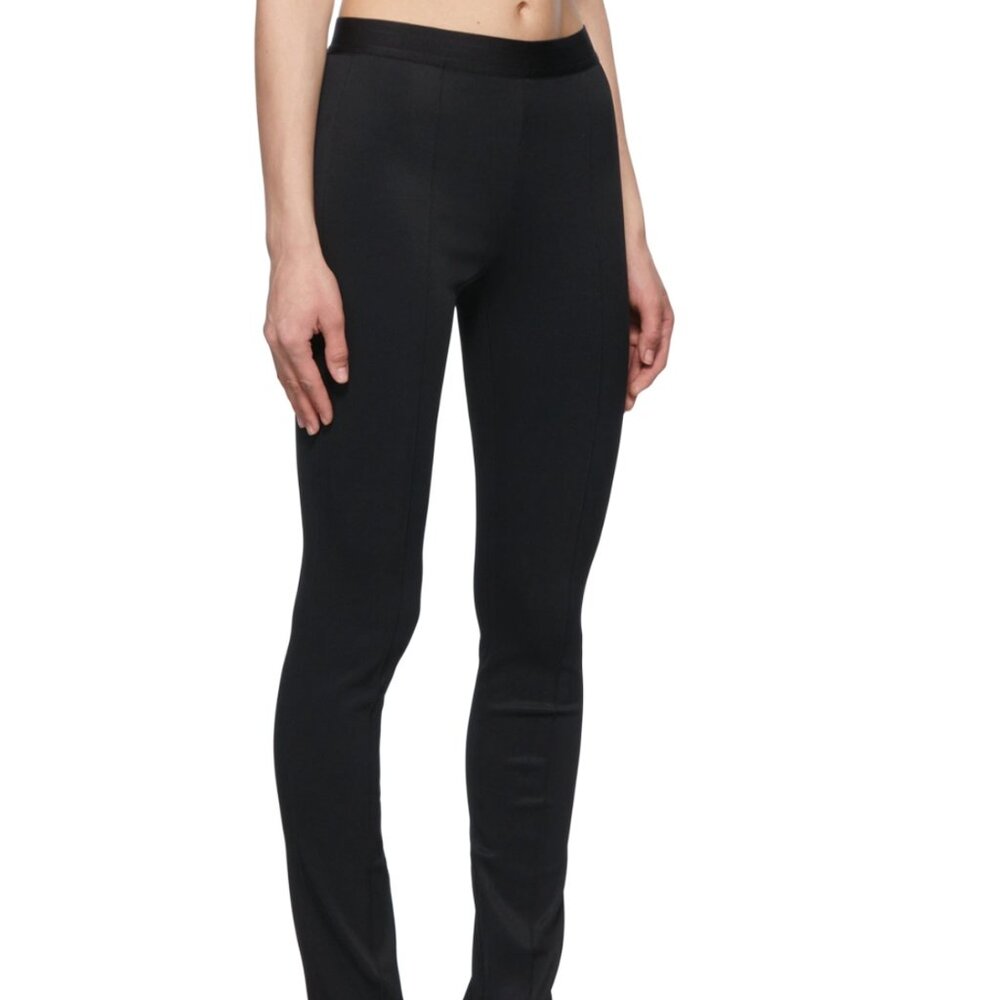 Helmut Lang Black Leggings, Small